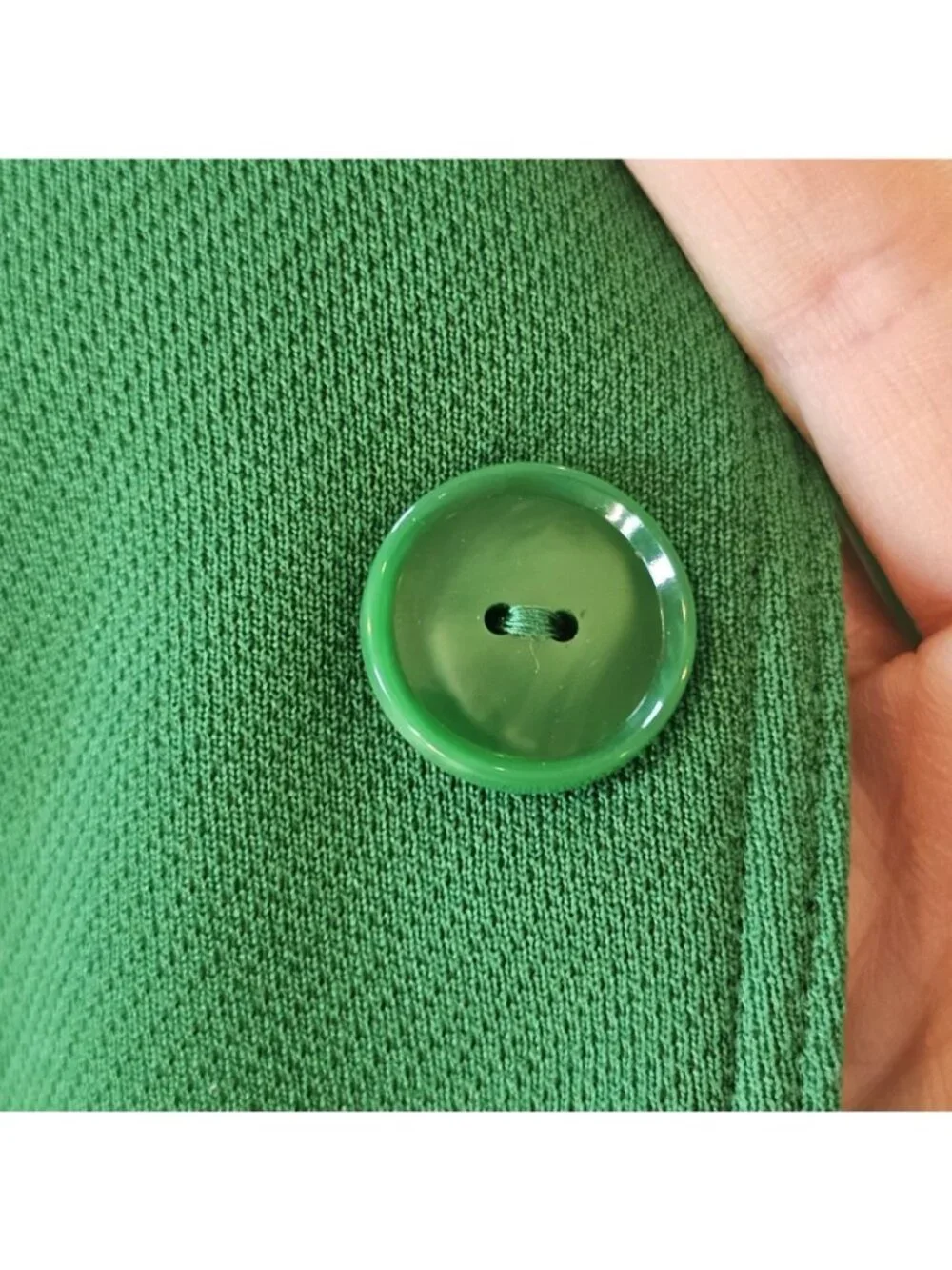 70s Mens Green Sports Jacket Blazer Sz XS 34 VTG Retro‎ Polyester Cosplay